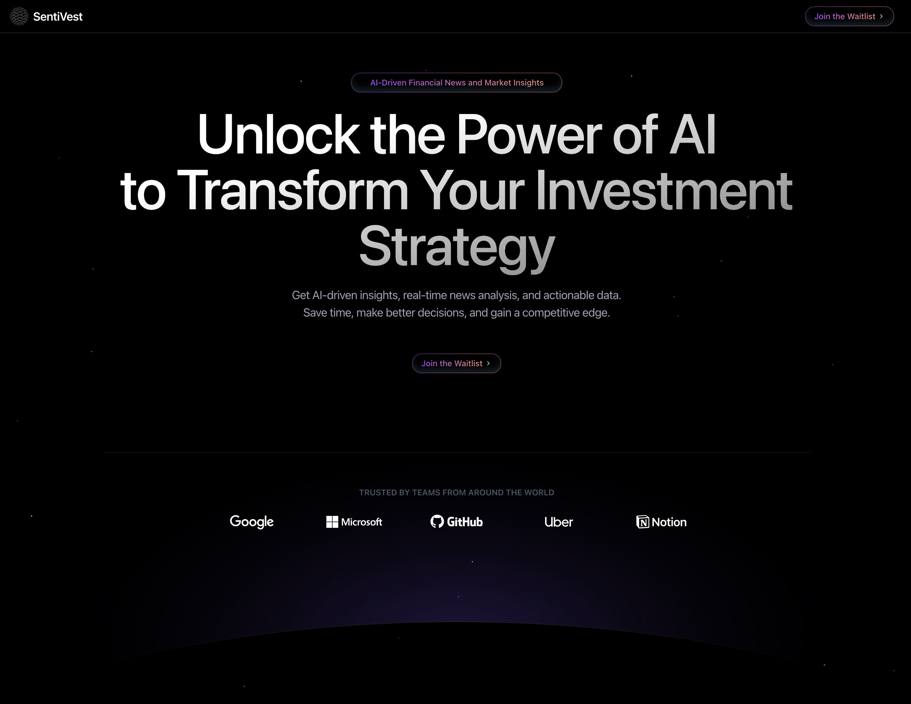 Image of Financial AI Analytics Platform